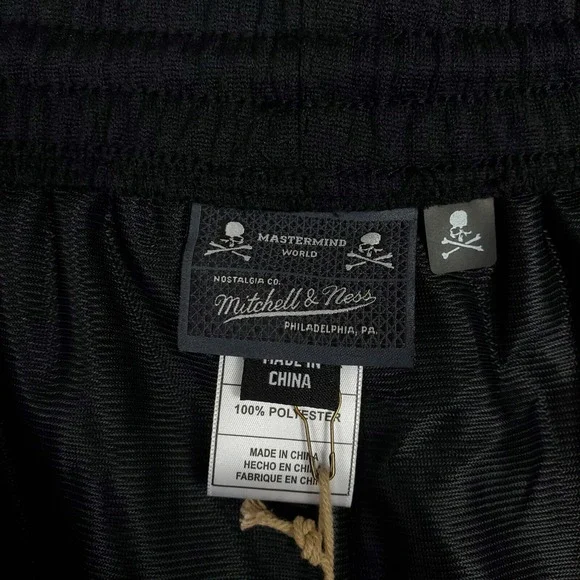 Mastermind World Mitchell & Ness 4XL XXXXL Jersey Shorts‎ 2023 Collab Black NWT